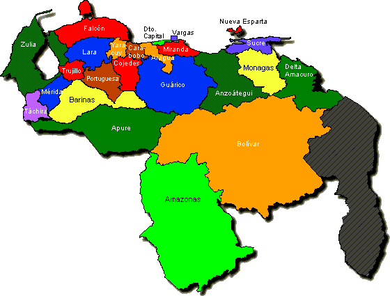 Venezuela Mapa